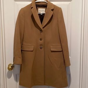 Banana Republic khaki wool peacoat